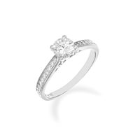 Anello Amen Donna DIAMONDS FOREVER in Argento Zircone RSOVABBBZ-10